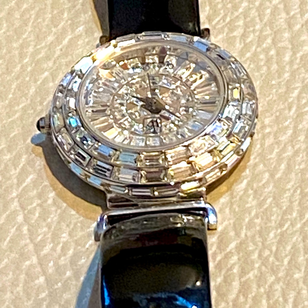 Baguette Diamond Watch